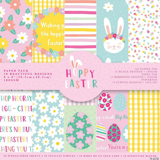 Hoppy Easter Paper Pack 8x8