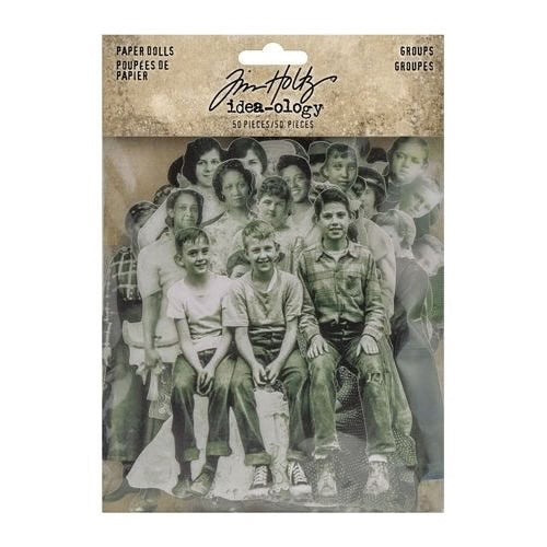 Tim Holtz Idea-ology Groups Paper Dolls