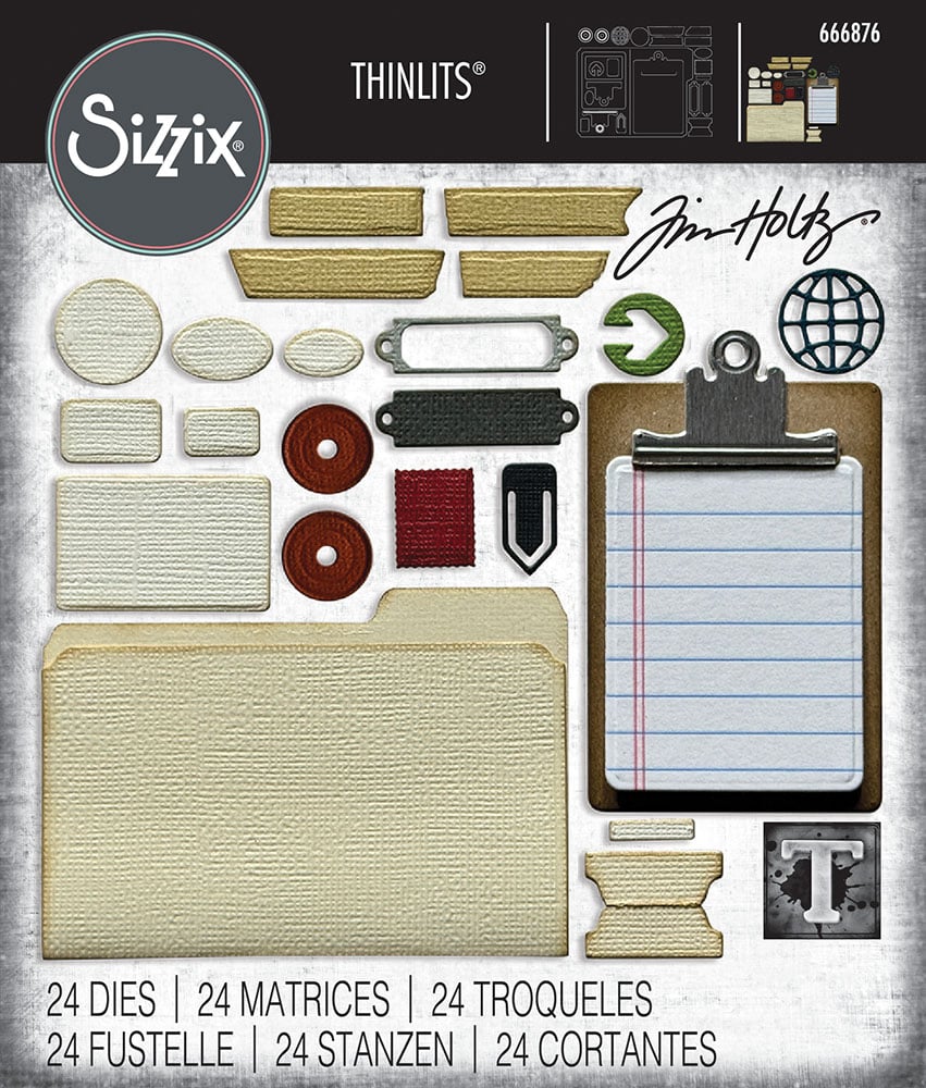 Tim Holtz Sizzix Thinlits