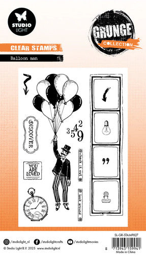 Studio Light Stamps - Balloon Man