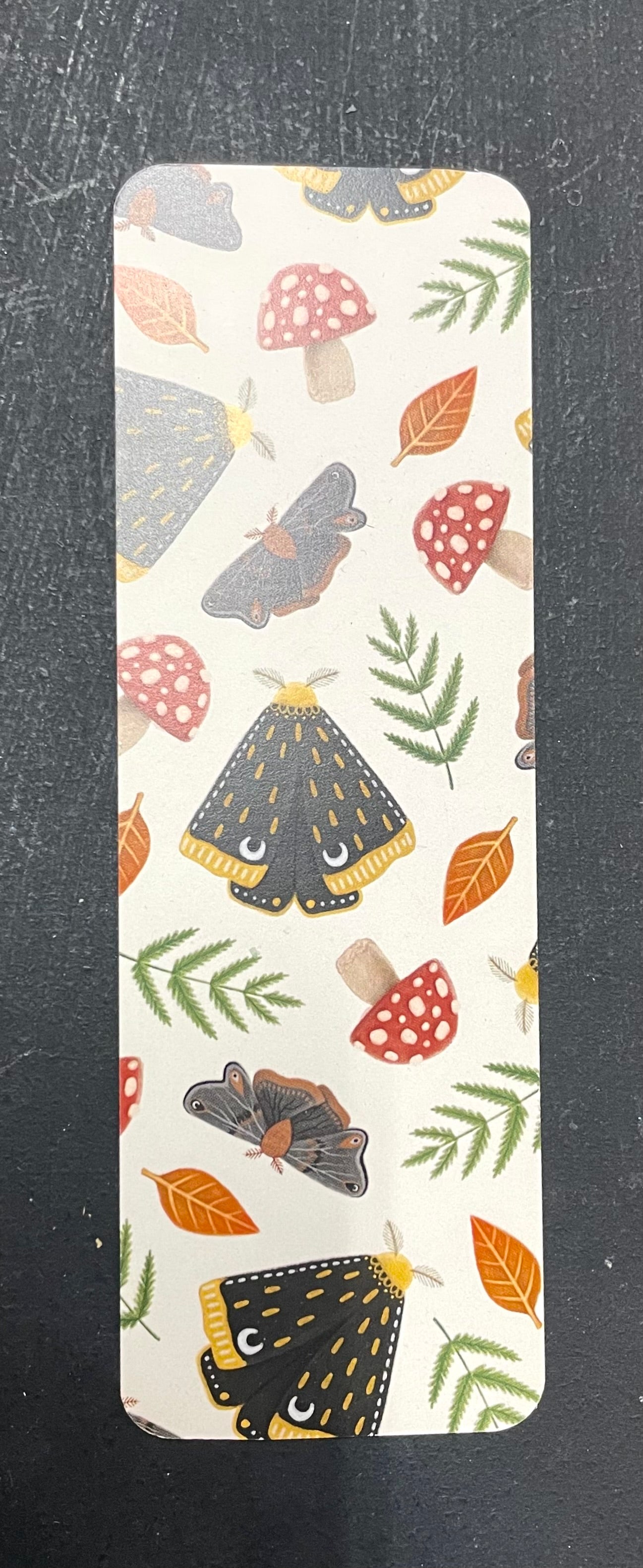 Moths & Mushrooms Bookmark