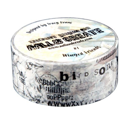 AALL & Create #7 | Winged Friends | Washi Tape