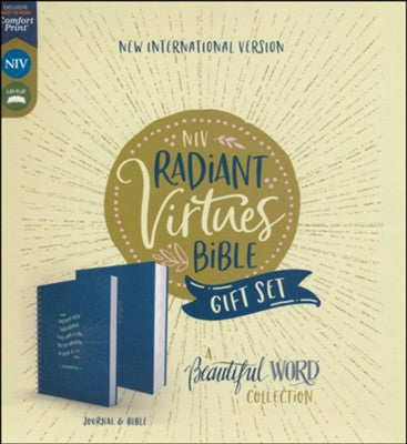 NIV Radiant Virtues Bible: A Beautiful Word Collection, Hardcover Bible and Journal Gift Set