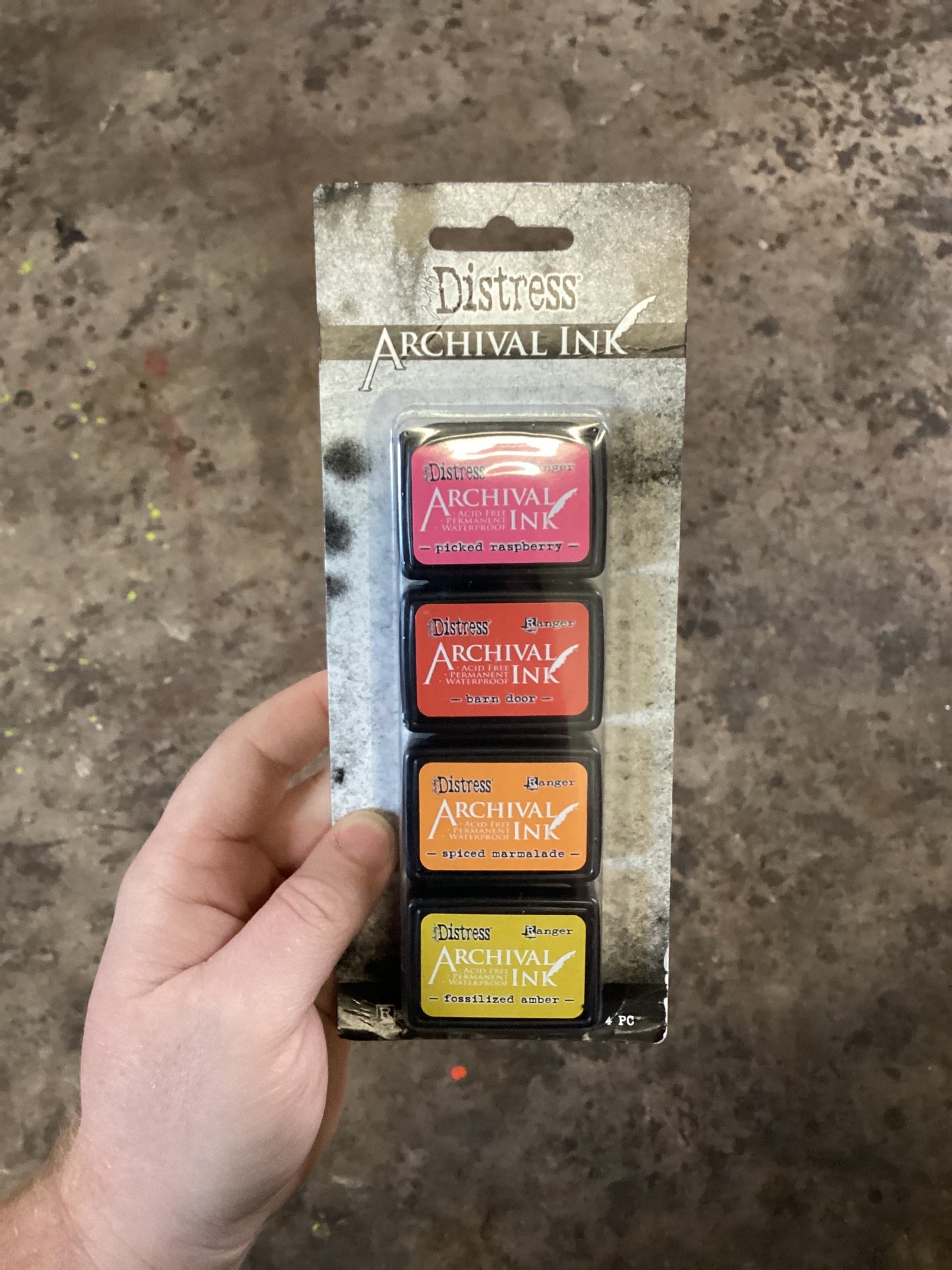 Tim Holtz Archival Ink #1