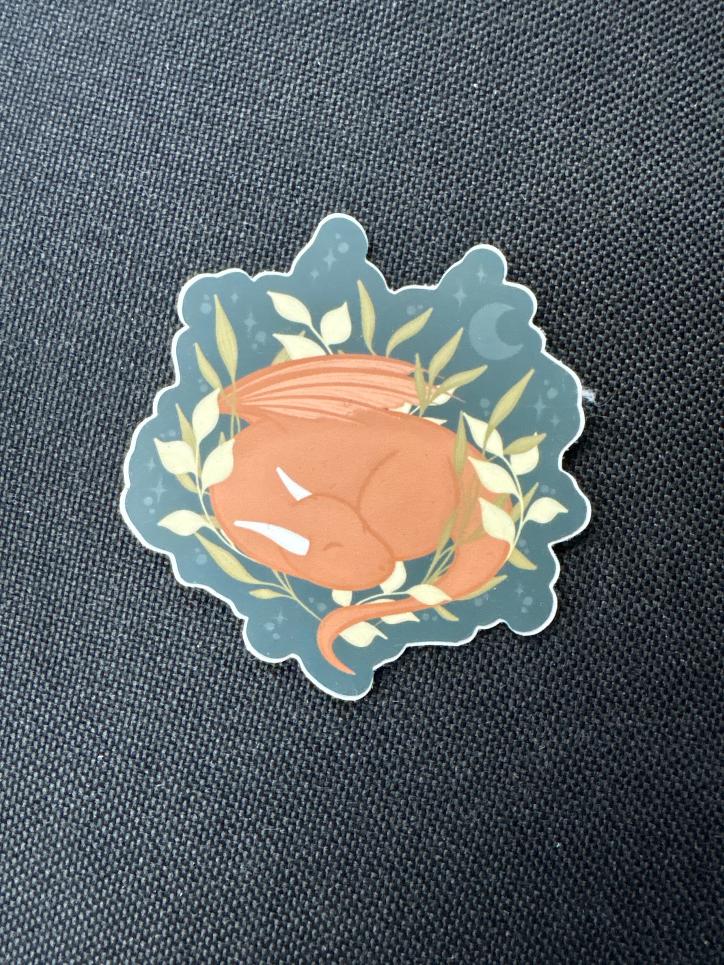 Bookish Dragon Waterproof Vinyl Sticker