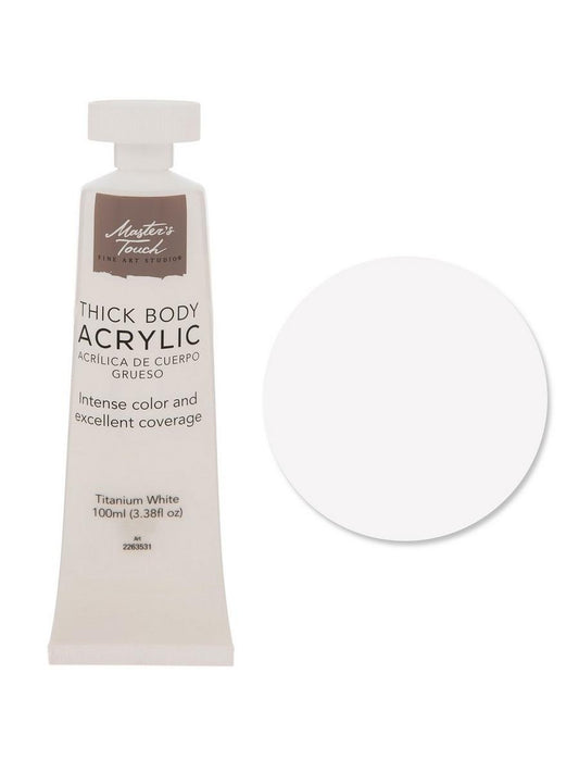 Master’s Touch Thick Body Acrylic Paint 3.3oz (used)