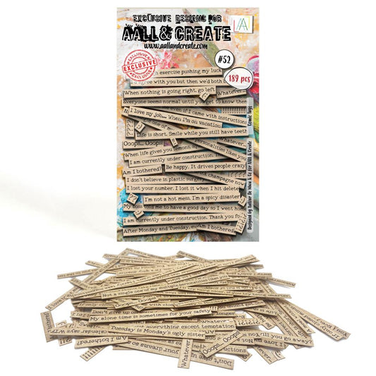 AALL & Create - Ephemera #52 Comic Tags