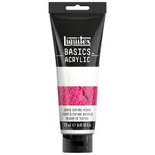 Liquitex BASICS Coarse Texture Gel Medium - 250ml (Preloved)