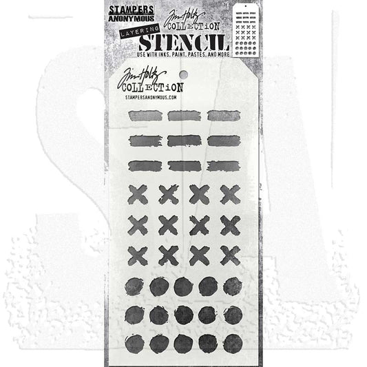 Stampers Anonymous Tim Holtz Collection Layering Stencil