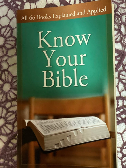 Know your bible