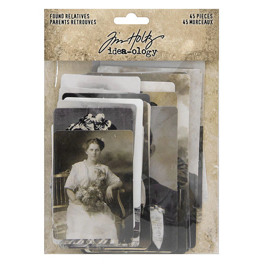 Tim Holtz Ideaology - Found Relatives