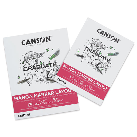 Canson Graduate Manga Marker Layout Pads