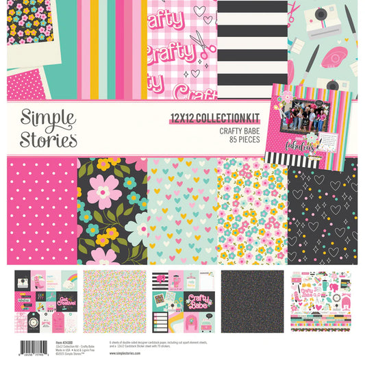 Simple Stories | Crafty Babe | 12x12 Collection Kit