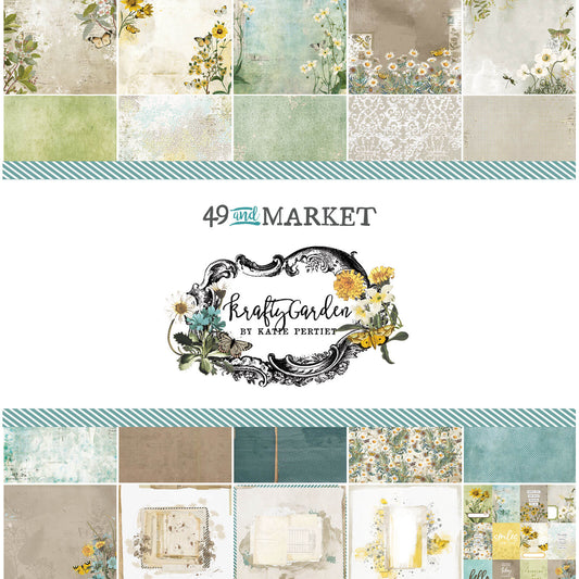 49 and market Kraft garden collection pack (10 pages)