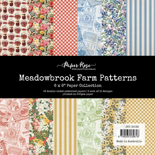 Meadowbrook Farm Patterns 6x6 Paper Collection