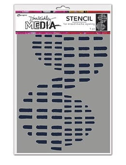 Dina Wakley Media Stencil Pieces