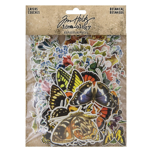 Tim Holtz Layers Botanical Diecuts