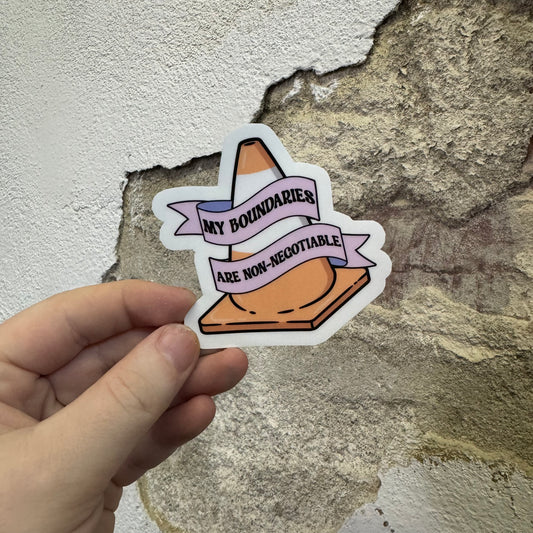 My Boundaries Sticker