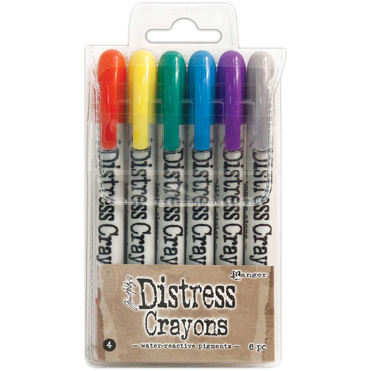 Ranger Ink - Tim Holtz - Distress Crayons - Set 4
