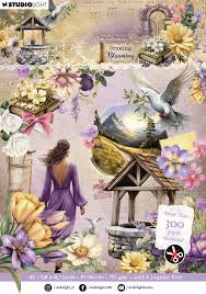 Studio Light Jenine's Mindful Art - Growing & Blooming — Die Cut Pad