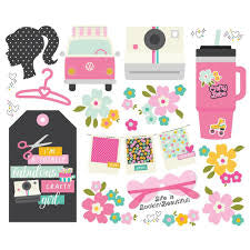 Simple Stories - Big Bits Crafty Babe