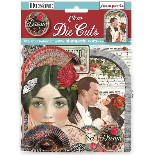 Desire Clear Die Cuts