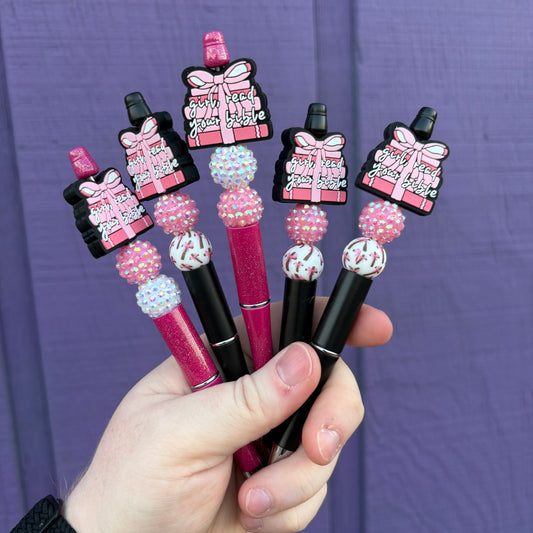 Girl, Read Your Bible Beaded Pen