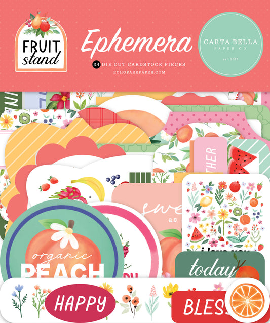 Echo Park/Carta Bella — Fruit Stand Ephemera