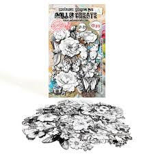AALL and Create - A6 Ephemera Die-Cuts - Anemone Whispers