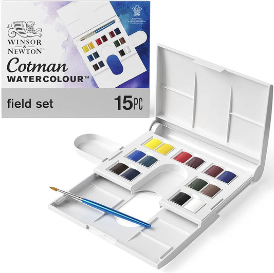 Winsor + Newton Cotman Watercolor Field Set