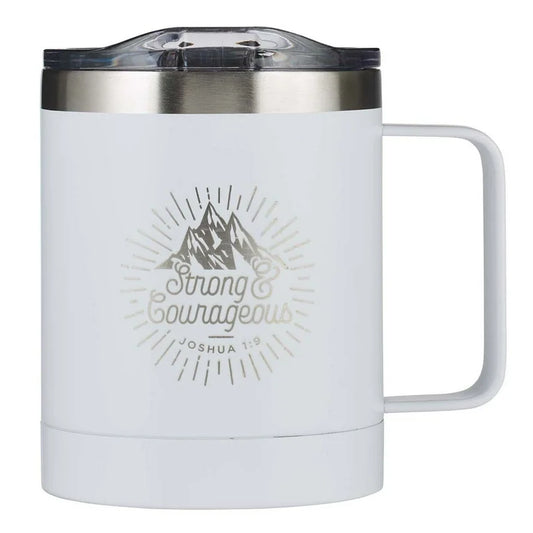 Christian Art Gifts - Joshua 1:9 Stainless Steel 11oz Mug
