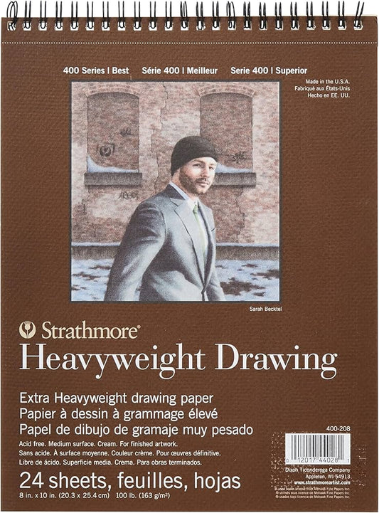 Strathmore Heavyweight Drawing Pad 9" x 12" (24 sheets)