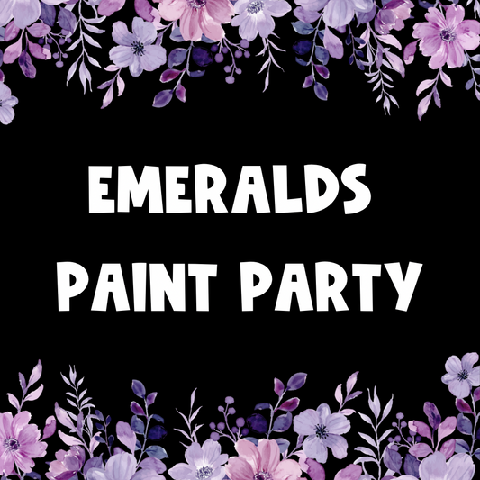 Emeralds Paint Party!