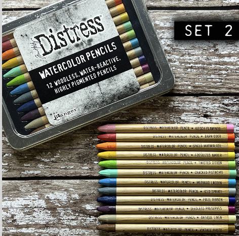 Tim Holtz Watercolor Distress Pencils