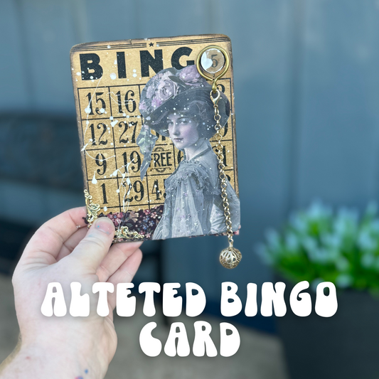 Altered Bingo Card