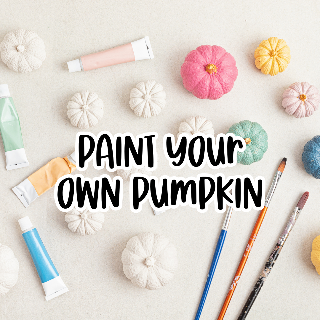 Paint Your Own Pumpkin