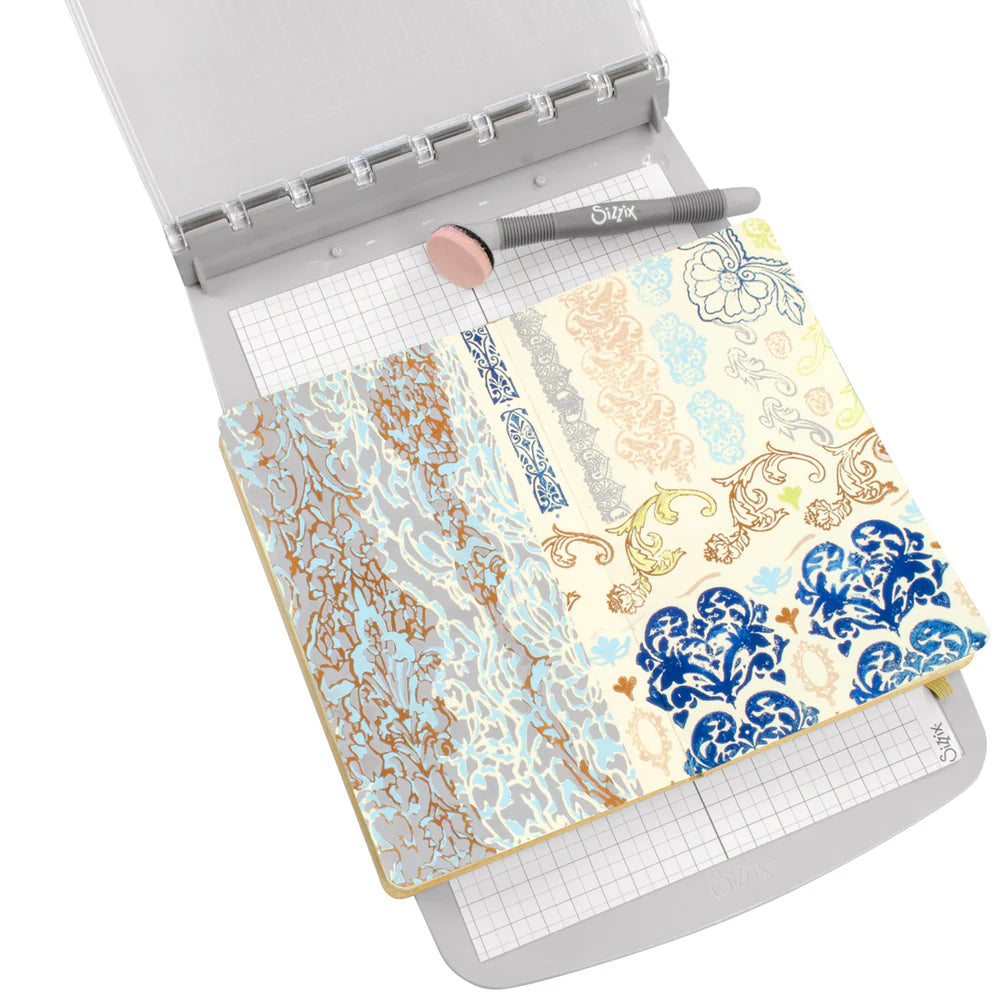 Sizzix Studio Stamps Set 14PK / 3PK Stencils - Ornate By Vic Hollins