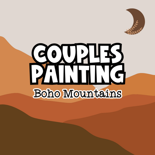 Couples Painting — Boho Mountain