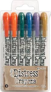 Tim Holtz Distress® Crayons Set 9