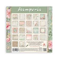 Stamperia House Of Roses Collection - 12" x 12" Maxi Paper Pad