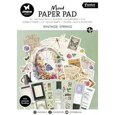 Vintage Spring Mixed Paper Pad | Essentials Collection