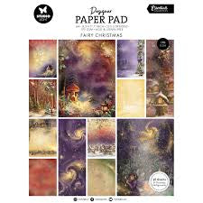Designer Paper Pad A4 Fairy Christmas Essentials Nr.337 - Studio Light