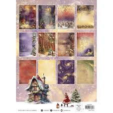 Designer Paper Pad A4 Fairy Christmas Essentials Nr.337 - Studio Light