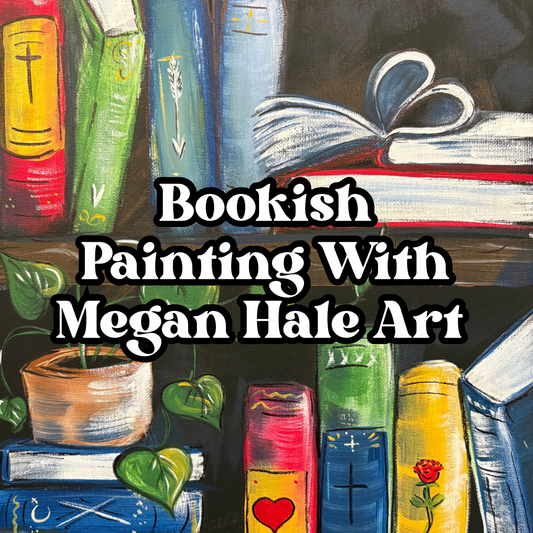 Acrylic Bookish Painting With Megan Hale Art