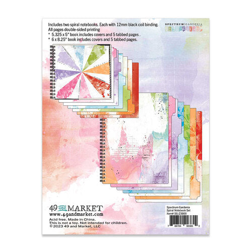 49 And Market Spiral Notebook Set -- Spectrum Gardenia