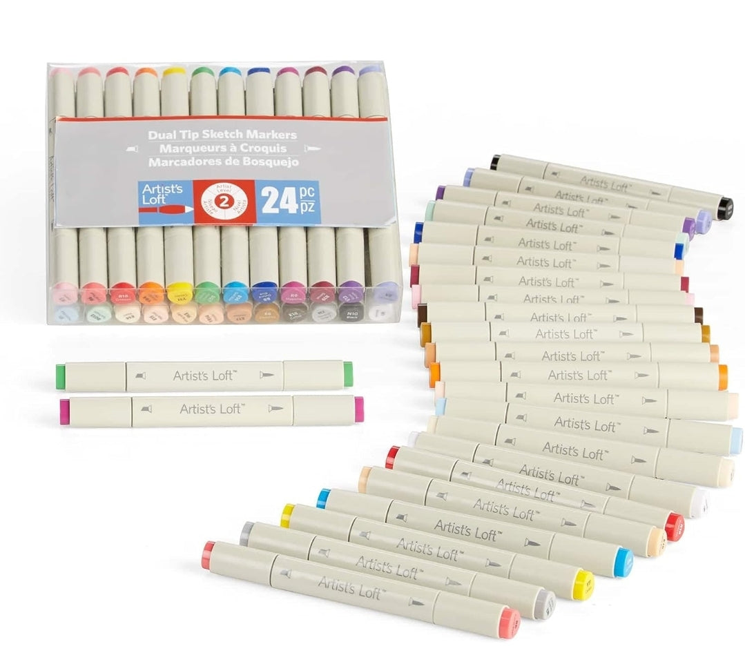 Sketch Markers by Artist's Loft (24 pc)