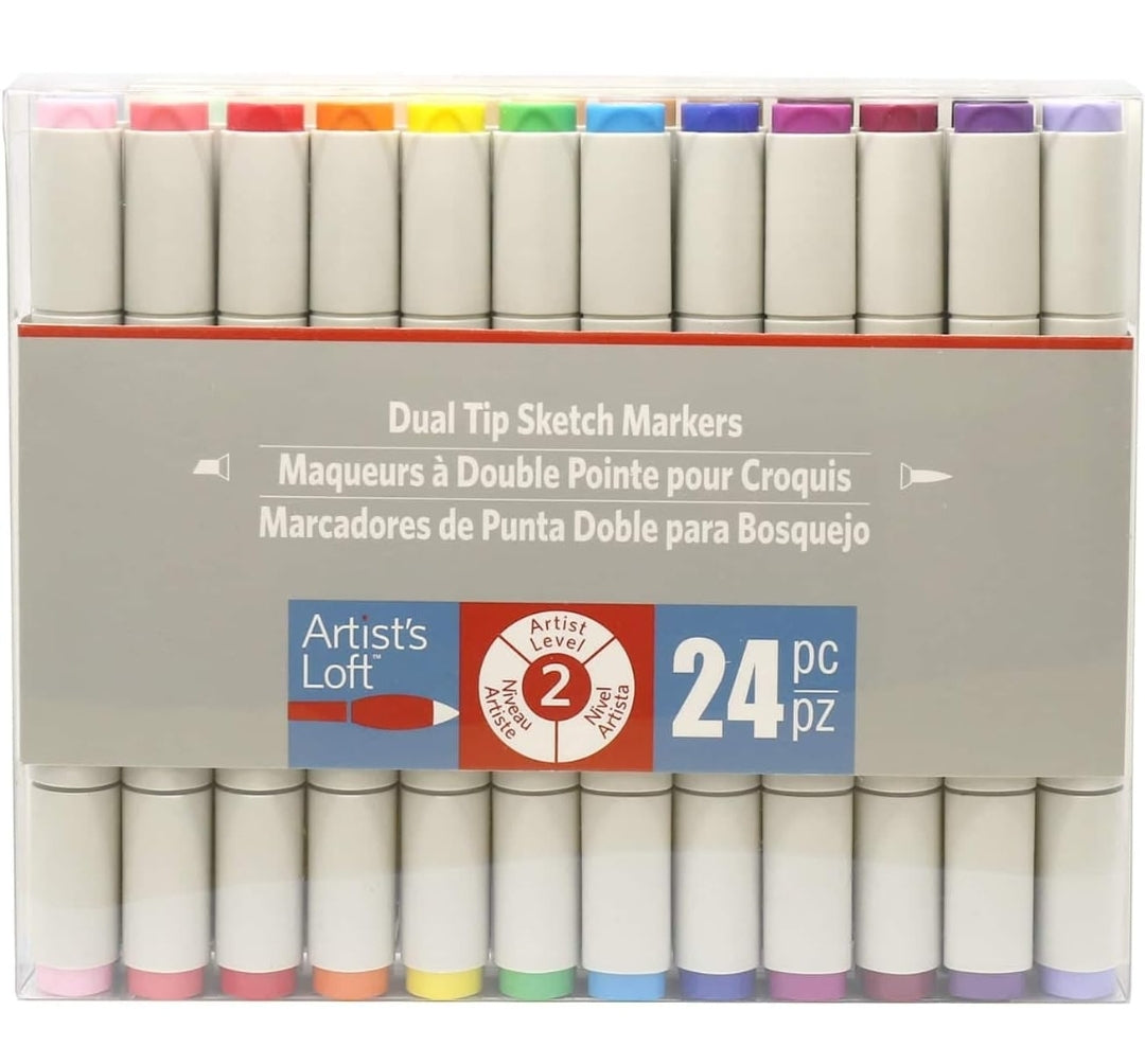 Sketch Markers by Artist's Loft (24 pc)