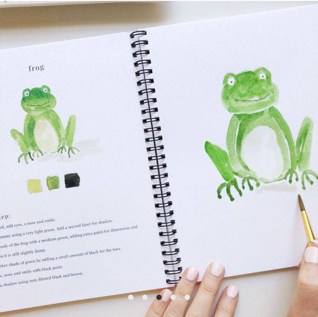 Animals Watercolor Workbook • Emily Lex Studio