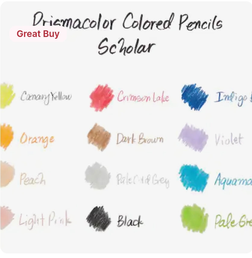 Prismacolor® Scholar™ Colored Pencil Set