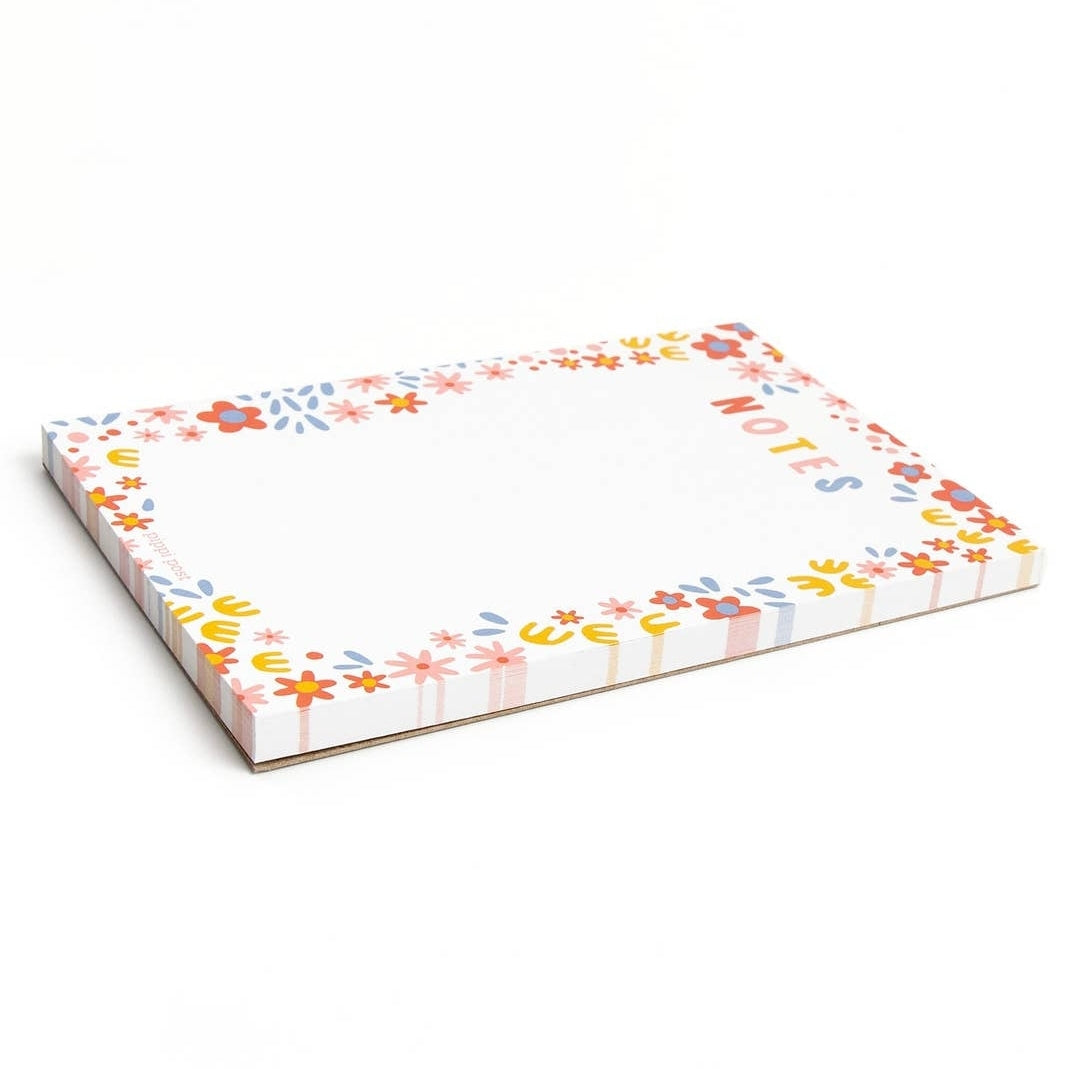 Floral Notes Notepad • Pippi Post